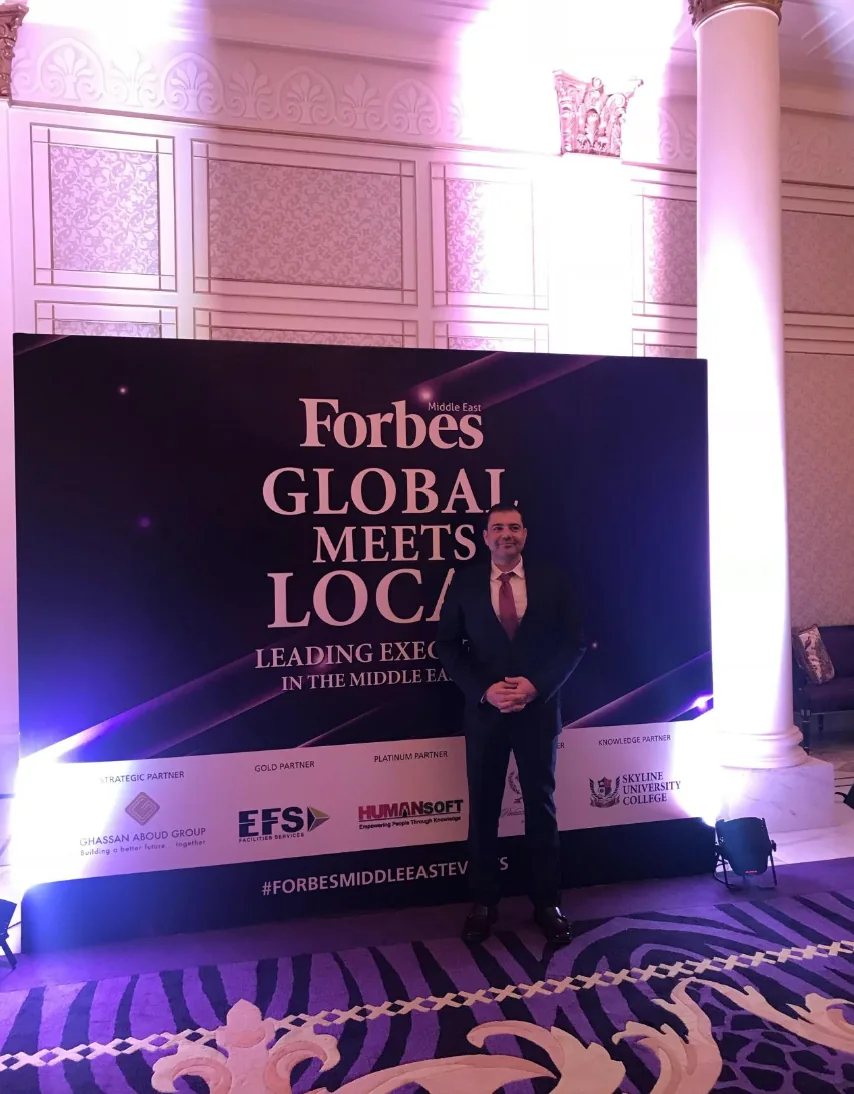 A gathering of regional leaders: Honoured to be invited to Forbes’ Global Meets Local event in Dubai, celebrating successful leaders of the region.